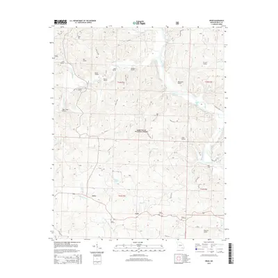 2015 Map of Briar, 2015 Print