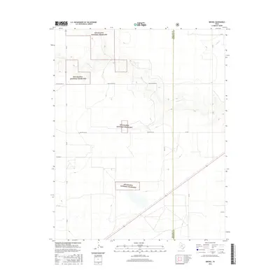 2016 Map of Brickel, 2016 Print