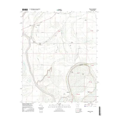2017 Map of Brickeys, 2017 Print