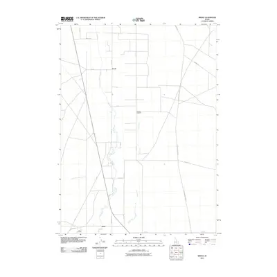 2010 Map of Bridge, 2010 Print