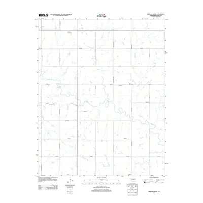 2012 Map of Bridge Creek, 2012 Print