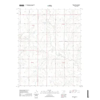 2018 Map of Bridge Creek, 2018 Print
