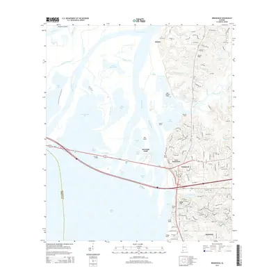 2014 Map of Bridgehead, 2014 Print