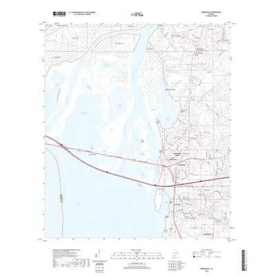 2018 Map of Bridgehead, 2018 Print