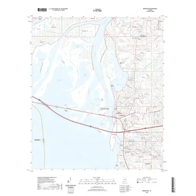 2020 Map of Bridgehead, 2020 Print
