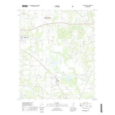 2019 Map of Bridgeport East, 2019 Print