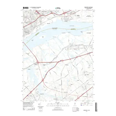 2014 Map of Bridgeport, 2014 Print