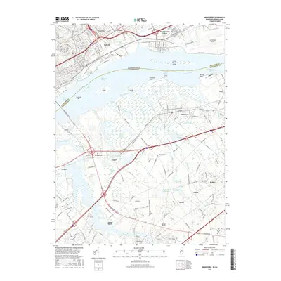 2016 Map of Bridgeport, 2016 Print