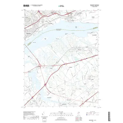 2019 Map of Bridgeport, 2019 Print