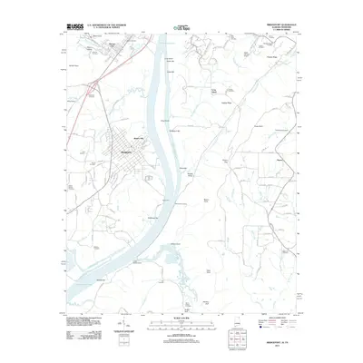 2011 Map of Bridgeport, 2011 Print