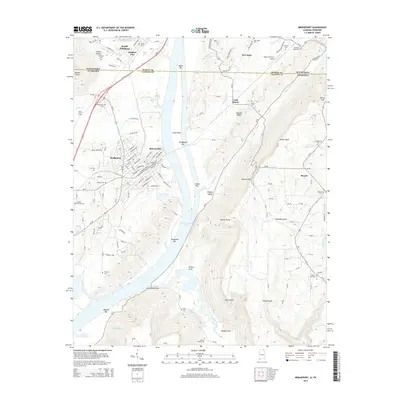 2014 Map of Bridgeport, 2014 Print