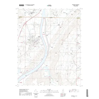 2018 Map of Bridgeport, 2018 Print