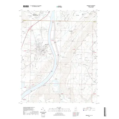 2020 Map of Bridgeport, 2020 Print
