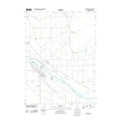 2011 Map of Bridgeport, 2011 Print