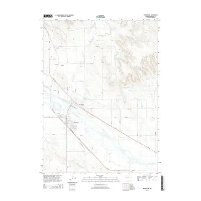 2014 Map of Bridgeport, 2014 Print