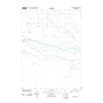 2011 Map of Bridgeport NW, 2011 Print
