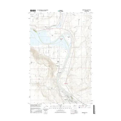2017 Map of Bridgeport, 2017 Print