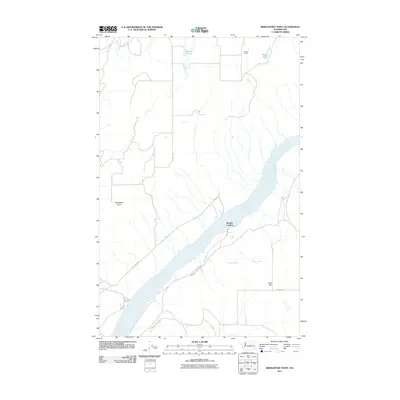 2011 Map of Bridgeport Point, 2011 Print