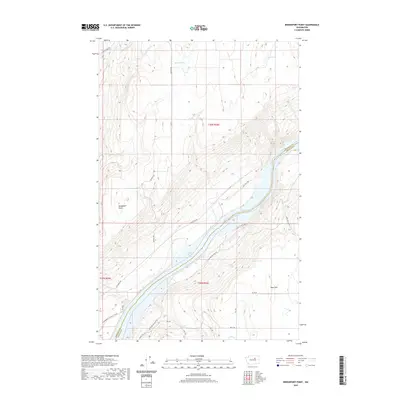 2020 Map of Bridgeport Point, 2020 Print
