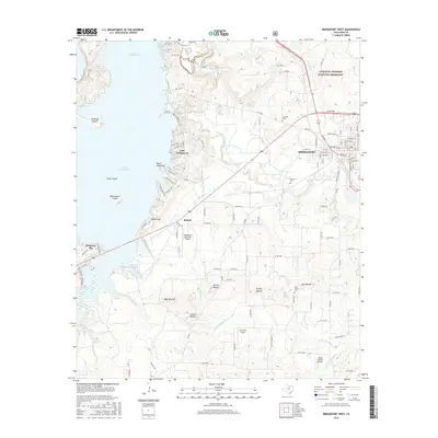 2016 Map of Bridgeport West, 2016 Print