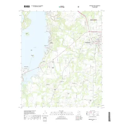 2019 Map of Bridgeport West, 2019 Print