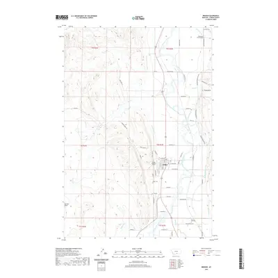 2020 Map of Bridger, 2020 Print