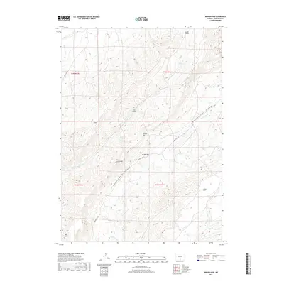 2017 Map of Bridger Pass, 2017 Print