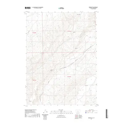 2021 Map of Bridger Pass, 2021 Print