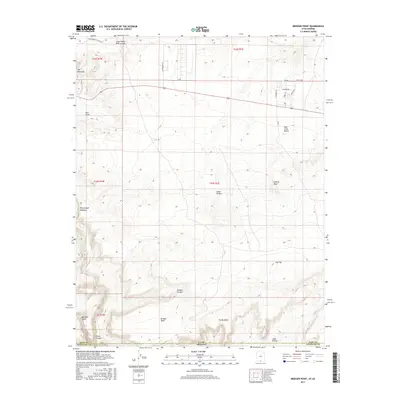 2017 Map of Bridger Point, 2017 Print