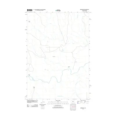 2012 Map of Bridger SE, 2012 Print