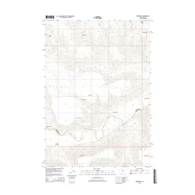 2015 Map of Bridger SE, 2015 Print