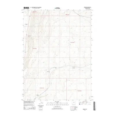 2015 Map of Bridger, 2015 Print