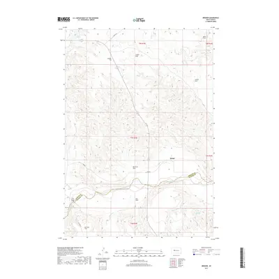 2017 Map of Bridger, 2017 Print