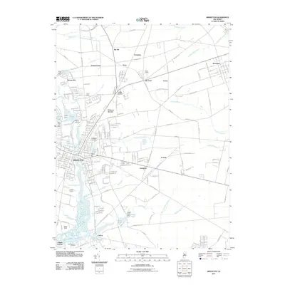 2011 Map of Bridgeton, 2011 Print