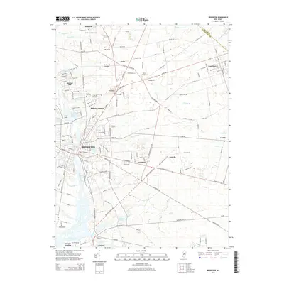 2014 Map of Bridgeton, 2014 Print