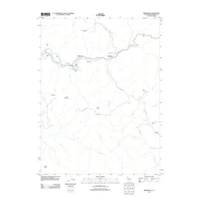2012 Map of Bridgeville, 2012 Print