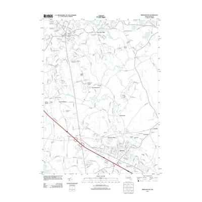 2012 Map of Bridgewater, 2012 Print