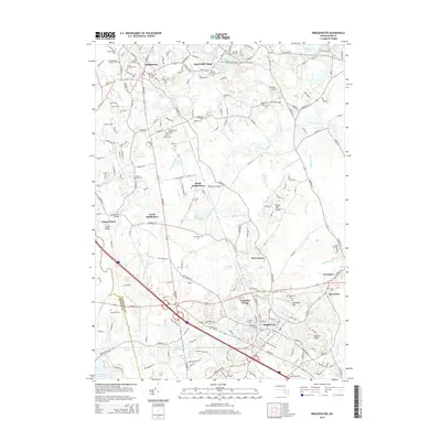 2015 Map of Bridgewater, 2015 Print