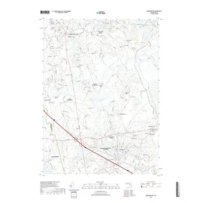 2018 Map of Bridgewater, 2018 Print
