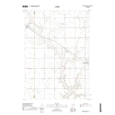 2017 Map of Bridgewater West, 2017 Print