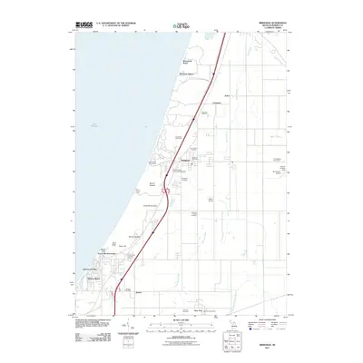 2011 Map of Bridgman, 2011 Print