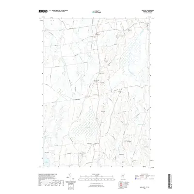 2021 Map of Bridport, 2021 Print