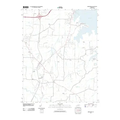 2010 Map of Briensburg, 2010 Print