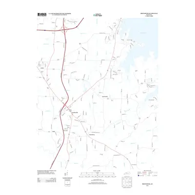 2013 Map of Briensburg, 2013 Print