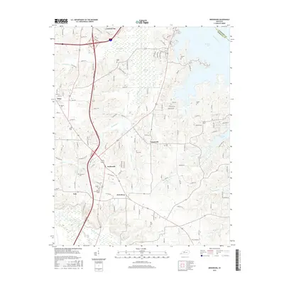 2016 Map of Briensburg, 2016 Print