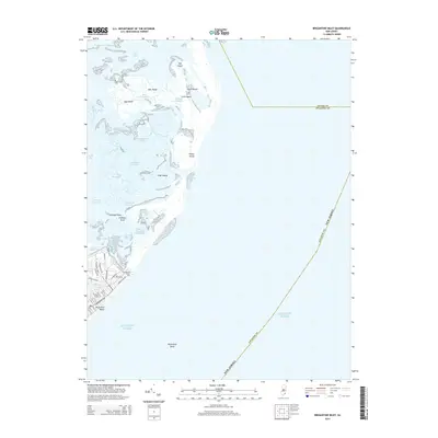 2014 Map of Brigantine Inlet, 2014 Print