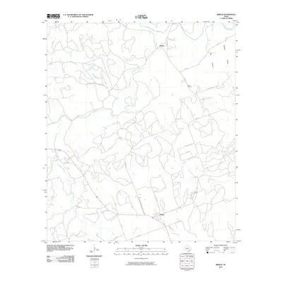2010 Map of Briggs, 2010 Print