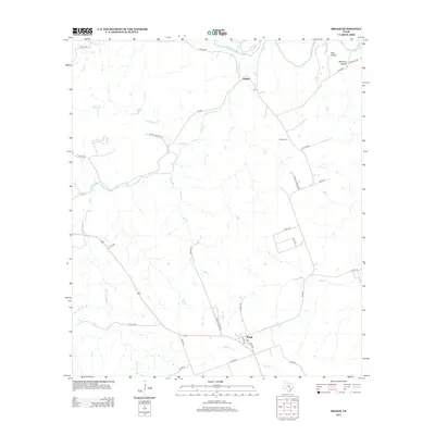 2013 Map of Briggs, 2013 Print