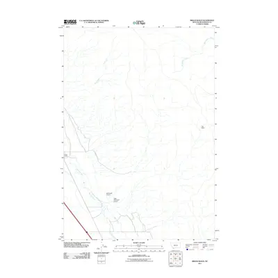 2011 Map of Briggs Ranch, 2011 Print