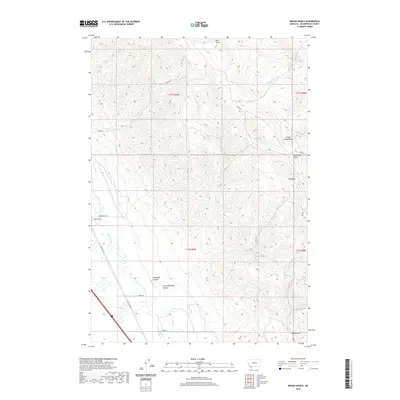 2020 Map of Briggs Ranch, 2020 Print